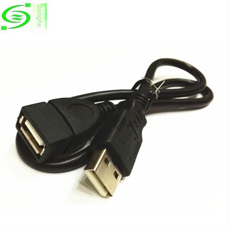 Cablu extensie USB 2.0 pentru date și alimentare - Donghe, husă PVC, certificat ROHS, pentru dispozitive audio și video