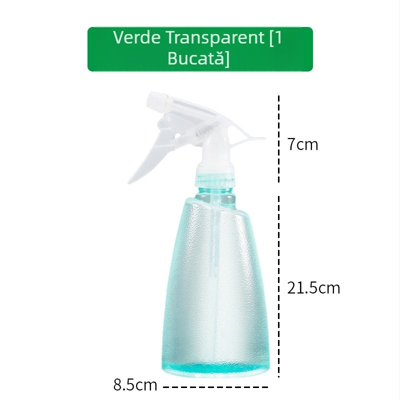 Recipient spray din plastic pentru dezinfectare și udarea plantelor, pulverizator cu presiune pentru uz casnic