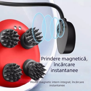 Kabel magnetic de încărcare pentru masajul capului ScalpMini2 – Aoshengda, compatibil Beixin head massager, proiectare la comandă