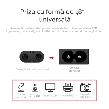 Cablu de alimentare Shenghang, izolație PVC, certificat Tsti, utilizare generală