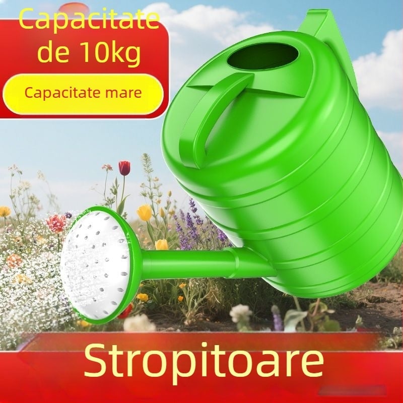 Stropitoare de udare cu corp întărit, rezistentă la impact, capacitate mare, portabilă și multifuncțională pentru udarea legumelor și a florilor