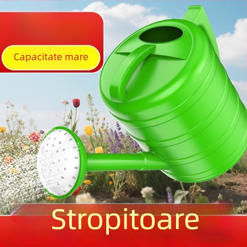 Stropitoare de udare cu corp întărit, rezistentă la impact, capacitate mare, portabilă și multifuncțională pentru udarea legumelor și a florilor