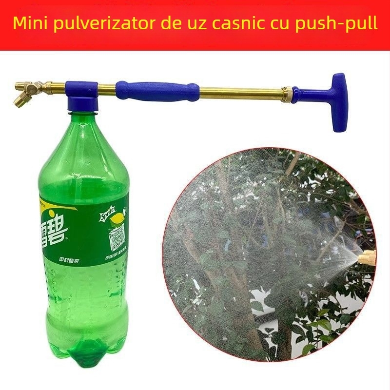 Stropitoare din cupru cu pulverizator cu acționare prin apăsare-tras și duză de pulverizare