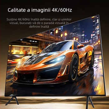 Cablu DisplayPort 1.2, înaltă definiție, PC compatibil, cu adaptor, cupru fără oxigen