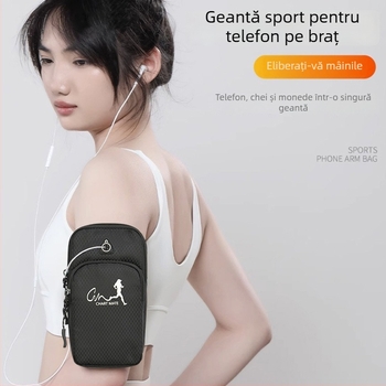 Arm Bag pentru sport în aer liber, unisex, poliester respirabil, model cu animale, căptușeală poliester-cotton, Chartmate