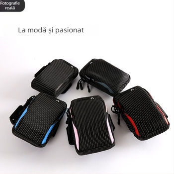 FLEAP Geantă de braț sport unisex, din Oxford, cu logo personalizabil și etichetă privată licențiată