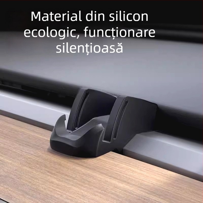 Suport universal pentru telefon în mașină, montaj cu adeziv — panoul de instrumente (certificat 3C 2023180711048145; Montaj cu adeziv; Panoul de instrumente; Compatibil universal; Nu este reîncărcabil)