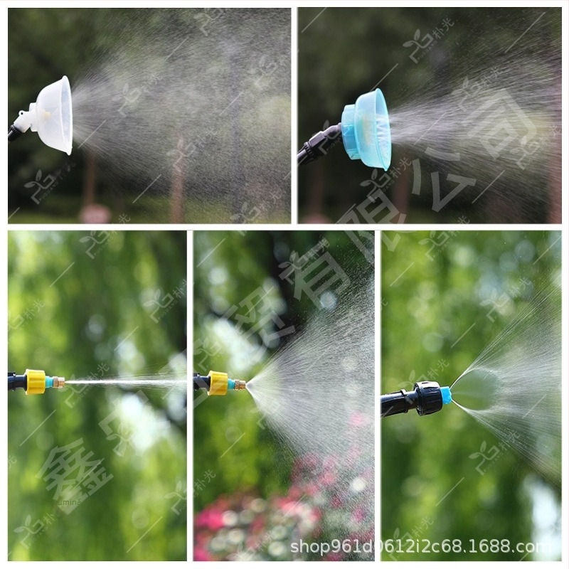Pulverizator electric de spate – Recipient de udare / Pulverizare, Duza reglabilă, Controlul debitului prin buton, Pentru grădină de acasă, Park Light