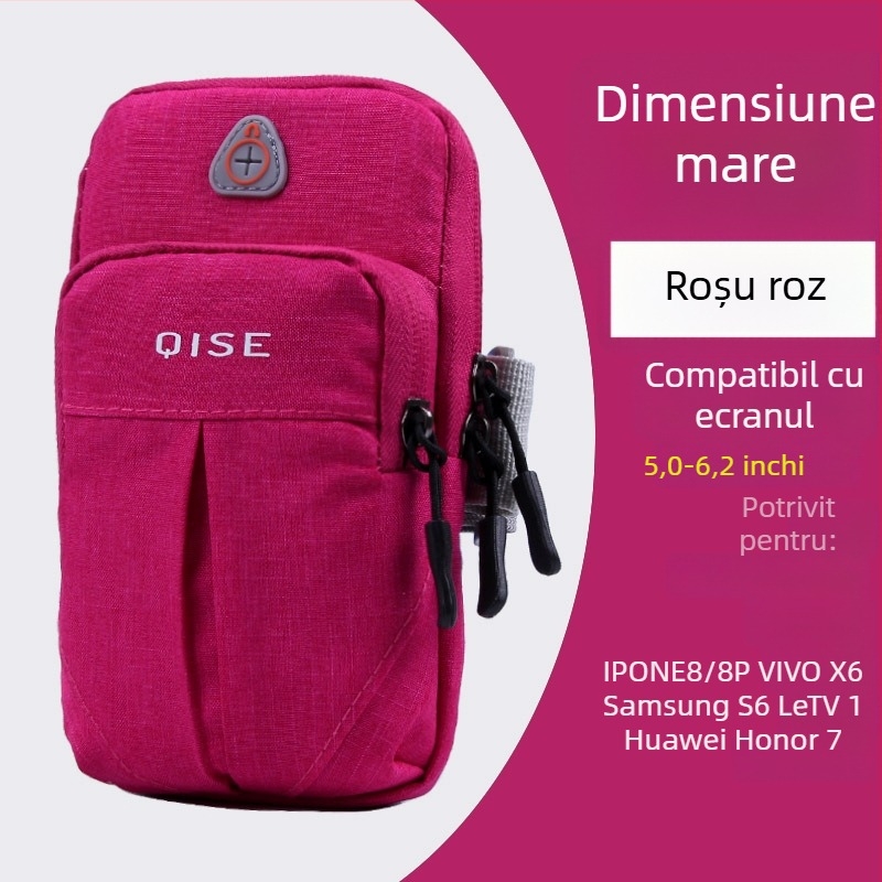 Geantă de braț pentru telefon FLEAP - impermeabilă, material Oxford, cu logo imprimat, unisex, personalizabil