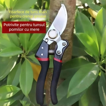 Foarfă de tăiat crengi – multifuncțională, lamă ascuțită și durabilă, lamă din oțel inoxidabil, diametru de tăiere 3