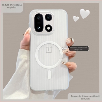 Husă de protecție OnePlus 15 — policarbonat mat, prindere magnetică, design simplu și elegant