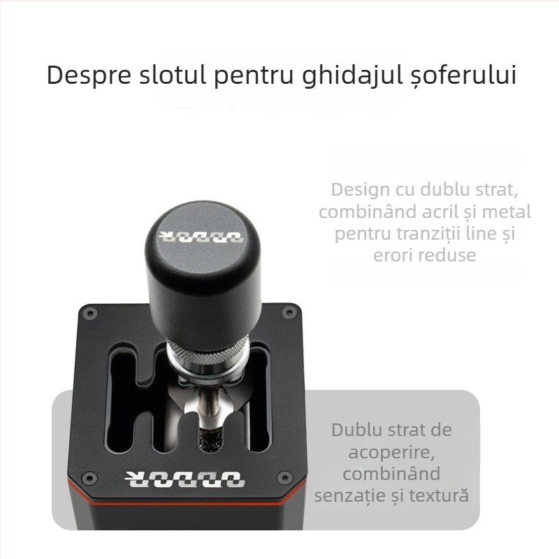 Schimbător de viteze pentru PC – simulare cu senzor Hall liniar | Brand: ODDOR | Model: BHPC01 | Stare: Nou