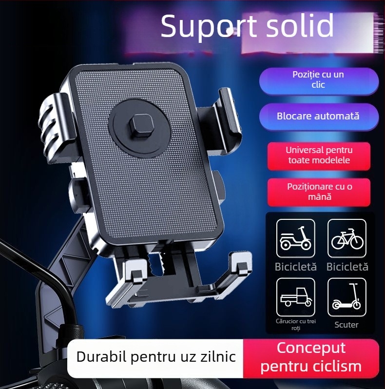 Suport auto pentru telefon cu navigație, universal, material ABS, personalizare disponibilă