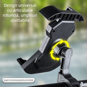 Suport pentru telefon pentru biciclete și motociclete — antișoc, suport fix pentru navigație, personalizabil, corp din plastic