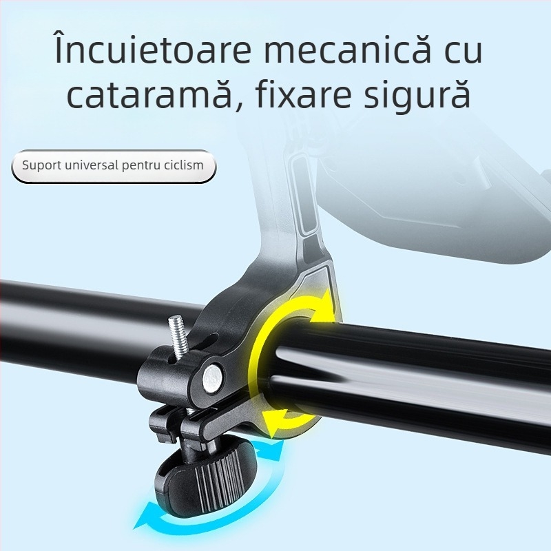 Suport pentru telefon pentru biciclete și motociclete — antișoc, suport fix pentru navigație, personalizabil, corp din plastic