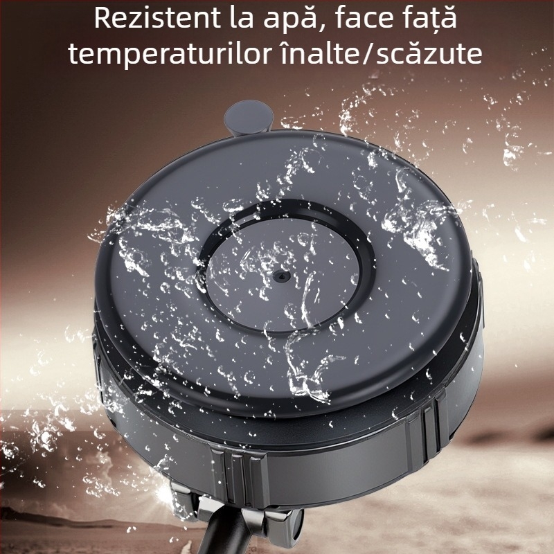 Suport Magnetic pentru Navigație Auto cu Bază cu Ventuză (Brand: Jts; Compatibilitate Universală; Personalizare disponibilă; Fără încărcare; Montaj pe panoul de bord)