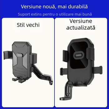 DUDAO Unique F7C Suport pentru telefon — Montură din plastic pentru biciclete electrice, motociclete și scutere (Model F7C)