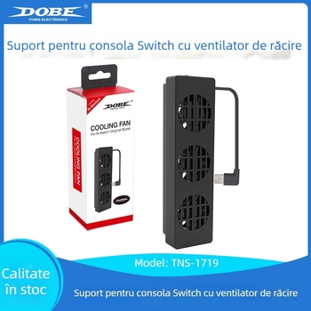 Ventilator de bază pentru Nintendo Switch - DOBE FOMIS ELECTRONICS, Model TNS-1719, Compatibil: Nintendo Switch, Material: Plastic