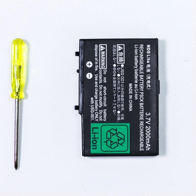 Baterie Nintendo NDSL/NDS Lite USG-003, baterie cu litiu, cu conectare încorporată, pentru consolă portabilă