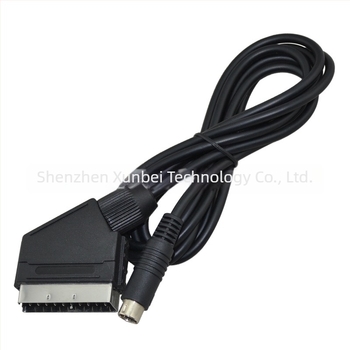 Cablu SCART Sega Saturn (Model MD) – Brand OEM, cablu pentru consolă de jocuri, 0,12 kg, 2015