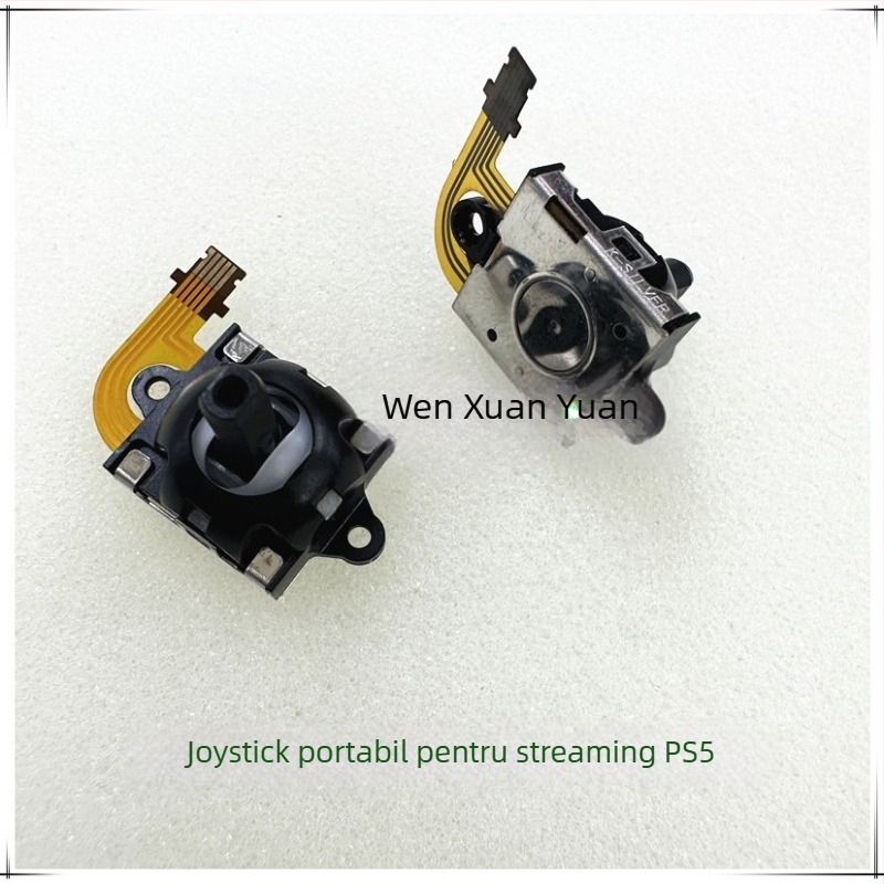 Joystick portabil pentru streaming PS5 pentru PlayStation Portal — joystick stânga și dreapta, interfață cablată, compatibil cu controlerul PS5 Portal, plastic și metal