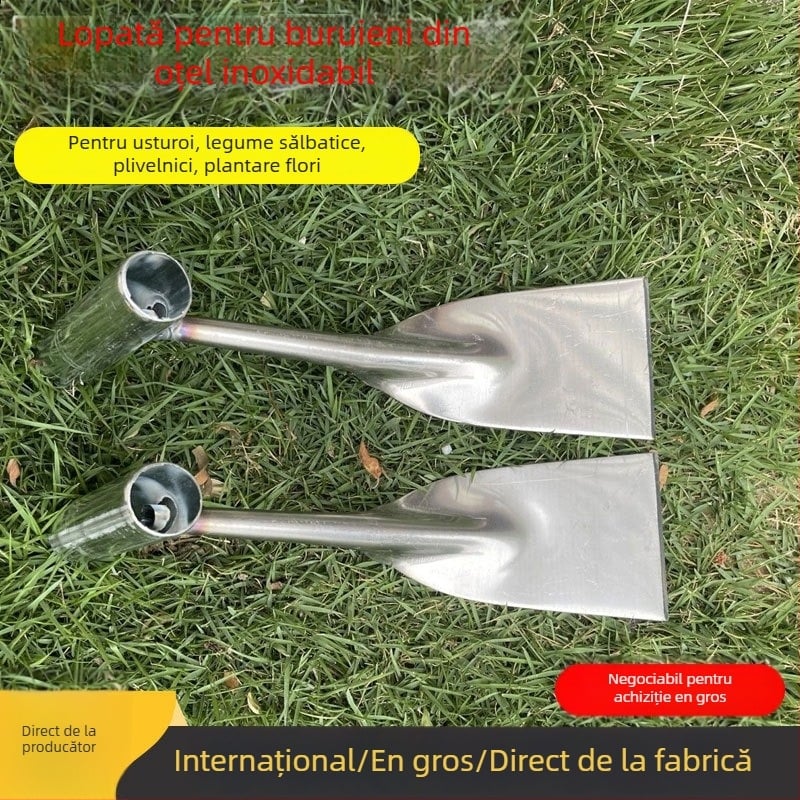 Lopată de grădină pentru transplantarea florilor și legumelor (Origine: Shandong; Brand: Wallison; Model: mai multe dimensiuni)