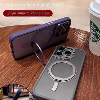 Xiangqian Suport Rotativ MagSafe pentru husă iPhone — acrilic mat, anti-cădere, rezistență la șocuri, magnetic, disipare căldură