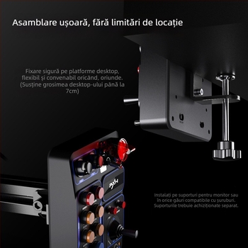 PXN-CB1 Box Central de Control pentru simulatoare de curse cu iluminare RGB, USB pentru PC