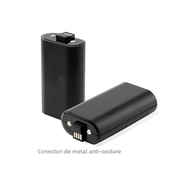 Baterie reîncărcabilă pentru controler Xbox — capacitate încorporată 1400mAh, compatibil cu Xbox Series S/X, Li-ion, interfață USB