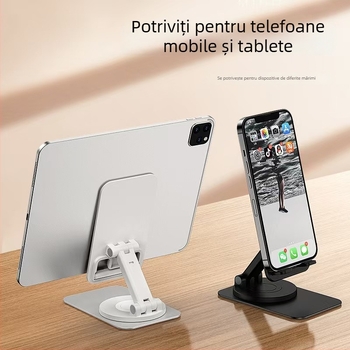 Suport de birou pentru telefon și tabletă – universal, material plastic și aliaj de aluminiu, compatibil universal, personalizare disponibilă