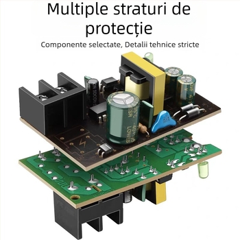 Sursă de alimentare pentru supraveghere exterior, 12V 2.5A 24W, montaj pe perete, alimentare switching pentru cameră IP HD