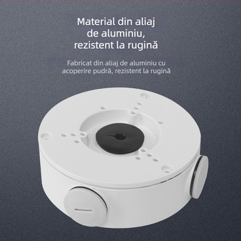 130E Aliaj de aluminiu, suport montat pe plafon pentru canal de cablu ascuns, monitorizarea camerelor