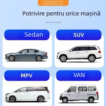 Decor interior auto din metal – placă de parcare temporară ascunsă, model LP, imprimare logo disponibilă