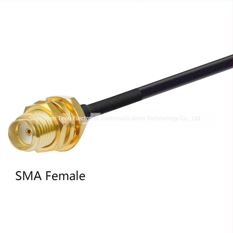 Cablu adaptor SMA pentru antenă RF Coax RG174 50 Ω, 5 dBi, SWR ≤ 1.5