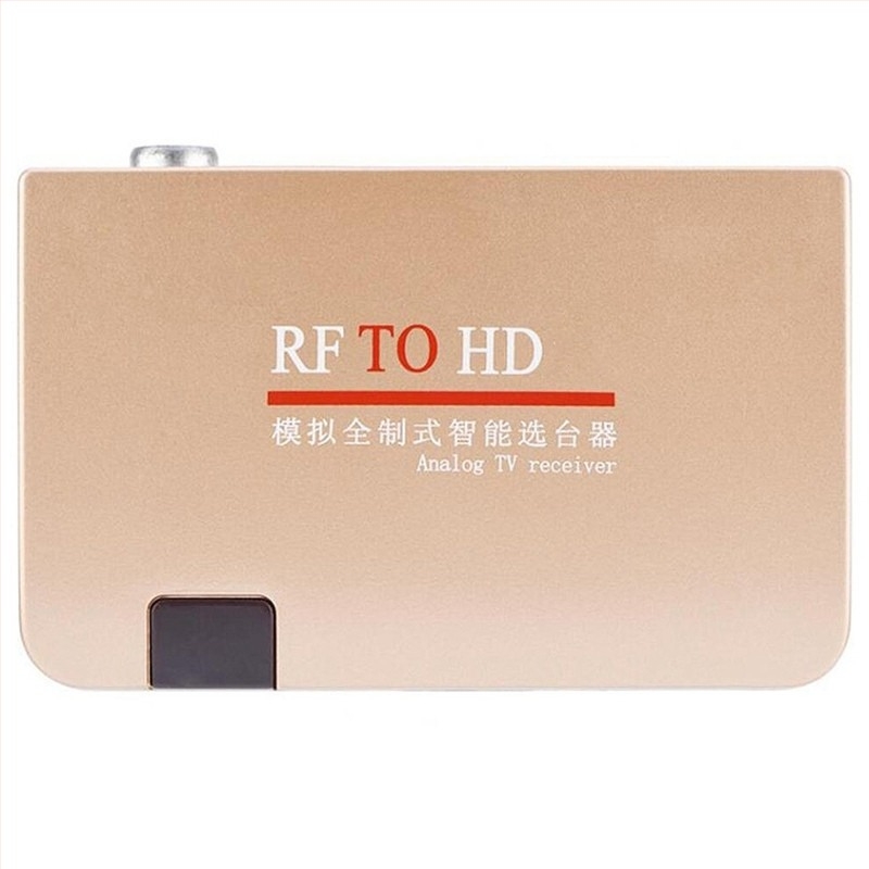 RF la HDMI pentru televizor analog, Convertor 1080P, Telecomandă, Alimentator, Model YMQS8010A
