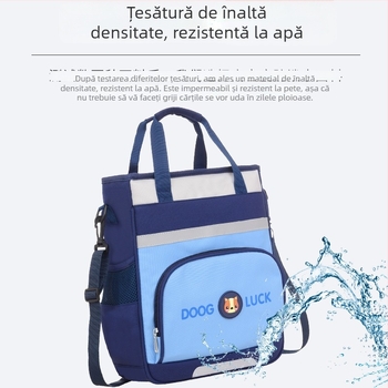 Geantă tote din pânză Oxford pentru elevi de clasa I–VI – protecție a coloanei, reducere a încărcării, design respirabil, model desen animat, unisex