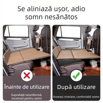 Padă de nivelare a banchetei din spate a mașinii, reglabilă în înălime, tip universal, fără umflare, personalizabilă