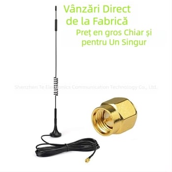 TO Antenă magnetică 4G LTE cu bază magnetică pentru router – omnidirecțională, câștig ridicat, 315 MHz, 2,4 GHz, 5 GHz