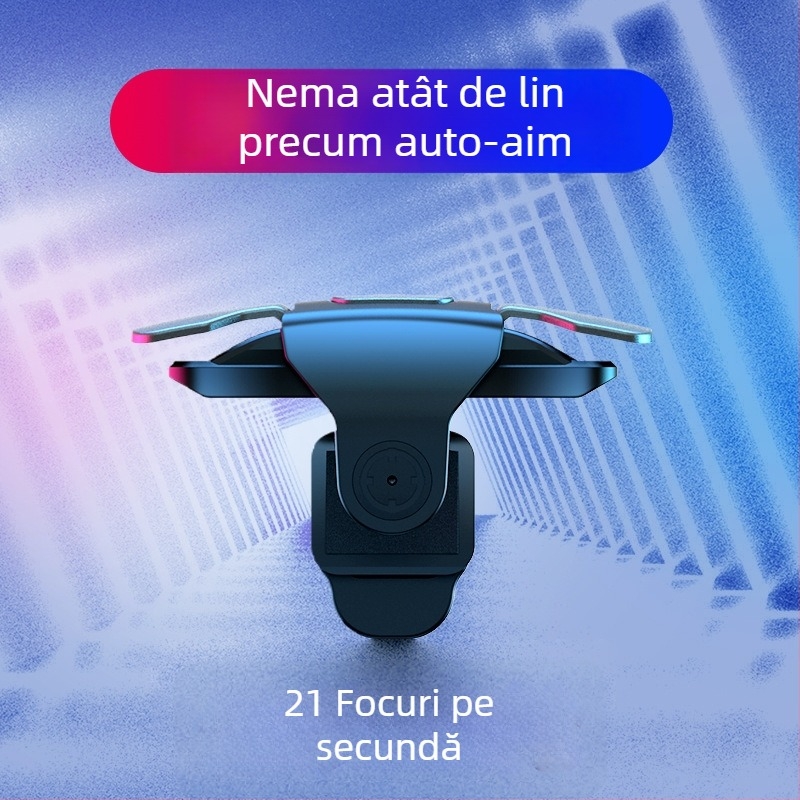 Controler de joc mini fără fir S03, butoane mecanice și feedback de forță, compatibil PC/iOS/Android