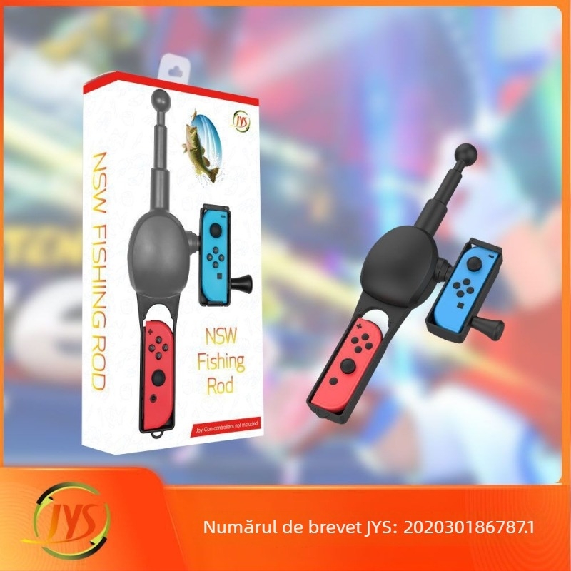 Accesoriu undiță Nintendo Switch de la JYS, material ABS, model switch, compatibil cu Nintendo Switch
