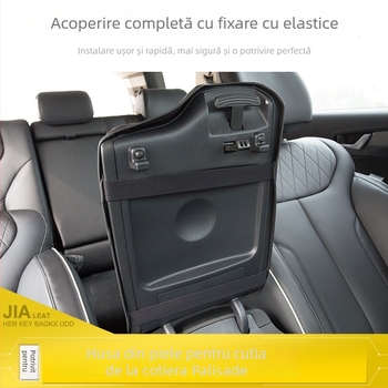 Cotieră centrală din piele Hyundai Palisade — husă de protecție