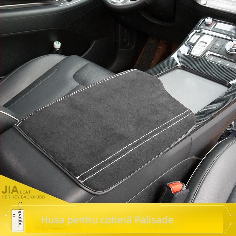 Cotieră centrală din piele Hyundai Palisade — husă de protecție