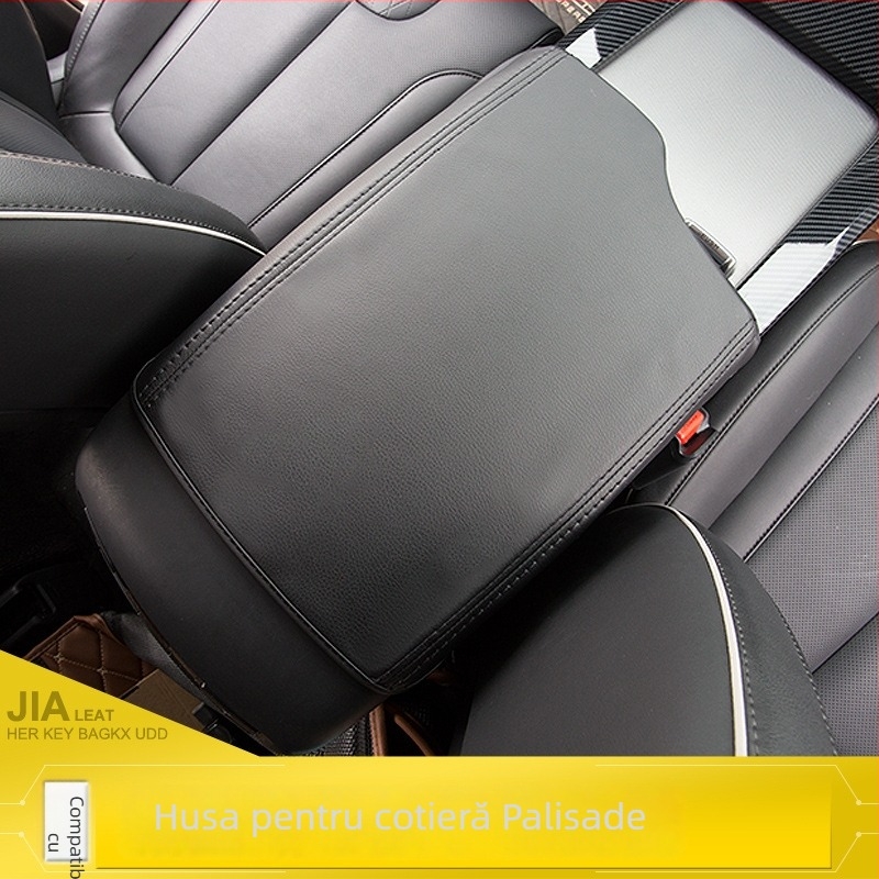 Cotieră centrală din piele Hyundai Palisade — husă de protecție