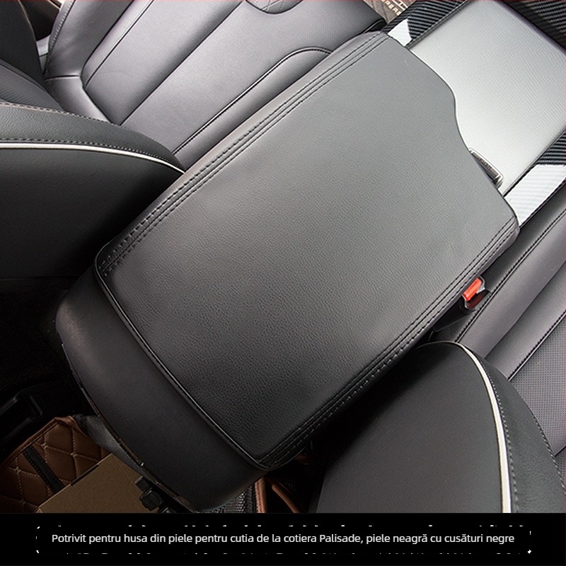 Cotieră centrală din piele Hyundai Palisade — husă de protecție