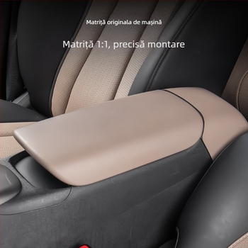 Protector pentru cotiera centrală – ABS, panou decorativ interior, compatibil BYD Dolphin 25 Intelligent Driving Edition