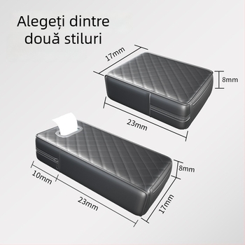 Naiduo Pernă din Piele pentru Mărirea Înălțimii Cotierelor Auto – Universală, Suport pentru Cutia de Șervețele, Covoraș Central Multifuncțional
