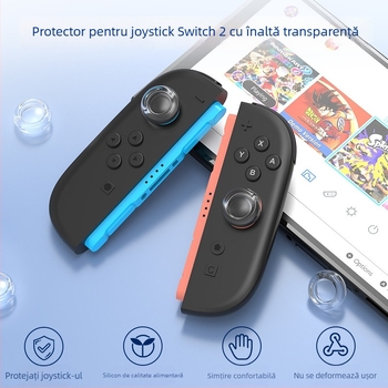 Capac joystick pentru Nintendo Switch NS2 – Protecție cu formă de ciupercă pentru joystick stâng și drept
