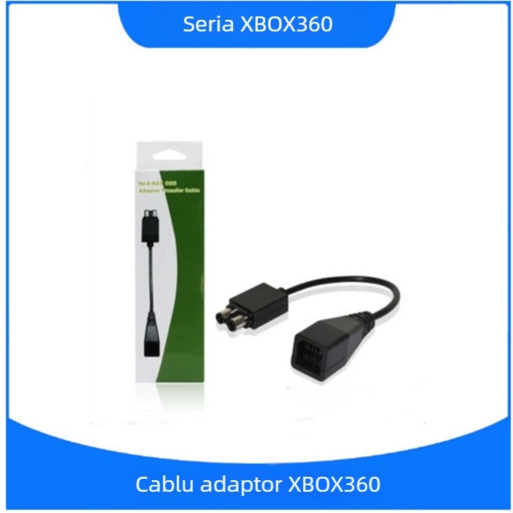 Cablu adaptor Xbox 360 – Slim la Fat, ABS material, origine Dongguan Humen, pentru consolele X360, linie de conversie pentru diferite dispozitive