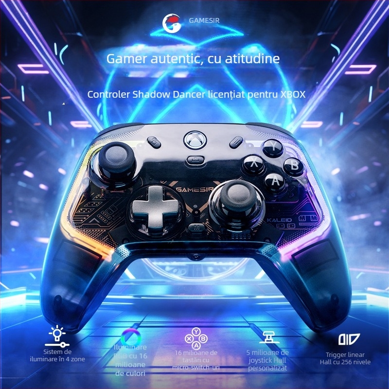 GameSir K1 controler de joc cablat pentru Xbox Series X/S, Xbox One X/S și PC (USB-C, vibrație)