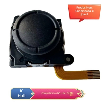 Joystick Hall pentru Nintendo Switch, compatibil Switch/NS Lite/OLED — interfață Socket, material FPC, greutate 2 g